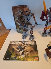 HUGE LEGO Bionicle- LOT Of 8, #8736, 8739, 8560, 8576, 8743, 8570, 8601, & 7164