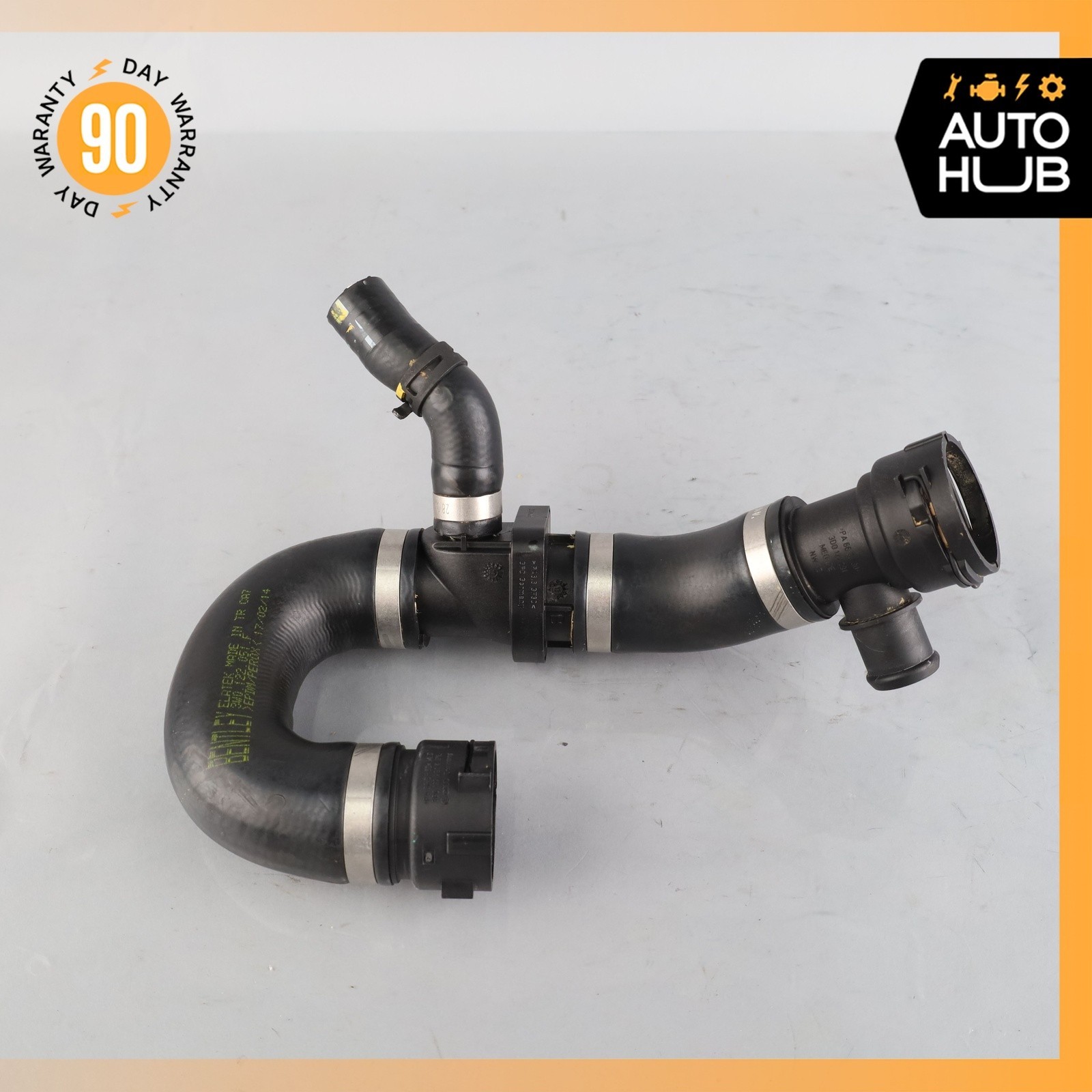 Bentley Continental Flying Spur Engine Coolant Lower Hose Left 3W0122051F OEM