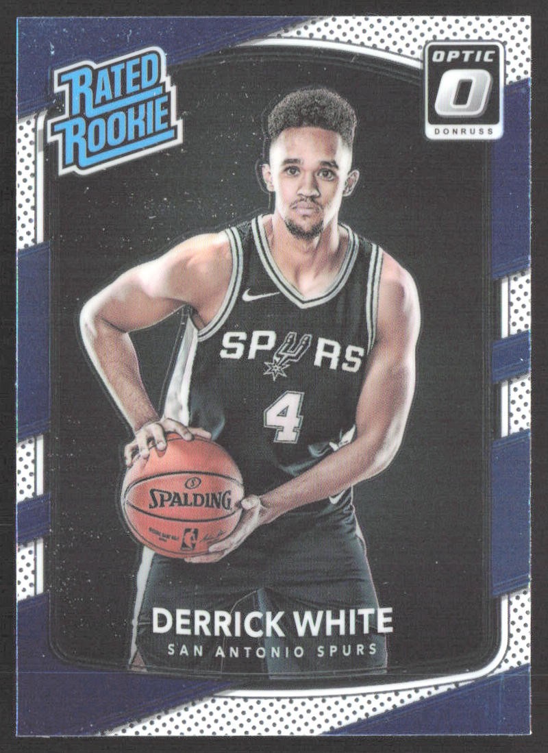 Derrick White 2017-18 Donruss Optic #172 RC San Antonio Spurs