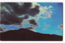 The Sun Silhouettes A Beautiful Cloud Formation, N.H., VTG Postcard CC6.