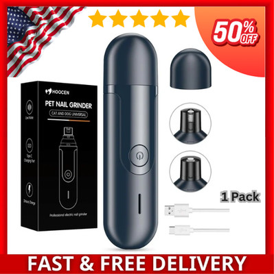 Upgraded Silent Groom Pro Nail Grinder Heusom Silent Grind Pro for Dogs Nail NEW