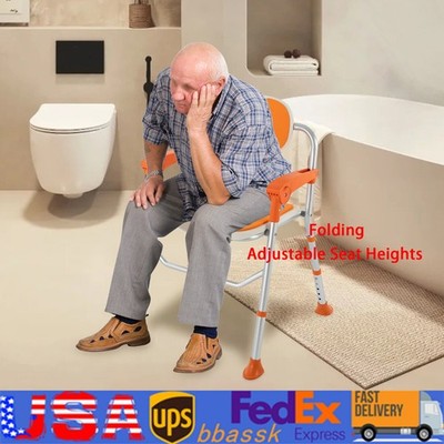 Disabled Foldable Shower Seat For Elderly Shower Chair Shower