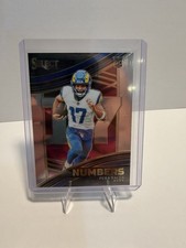 2023 Panini Select Numbers Puka Nacua #NMB-PNA Rams Rookie NFL Football Card