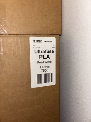 BASF Ultrafuse PLA Filament [1.75mm] 750g [Pearl White] - Factory Sealed