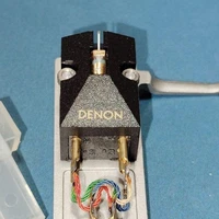 DENON DL-103LCII MC Cartridge with Trio Aluminum Forged Headshell - Tested
