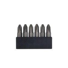 6Pcs 35mm JIS Screwdriver Bit Set with Magnetic Tip, 1/4 Hex Shank, S2 Alloy Ste