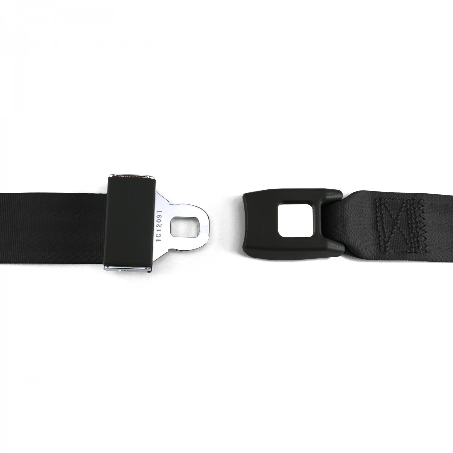 Ford GT40 1964 - 1969 Standard 3pt BK Retractable Bench Seat Belt Kit - 3 Belts 