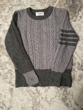 Thom Browne Cable Knit Sweater Mohair Blend Rare Japan Piece Retail 950