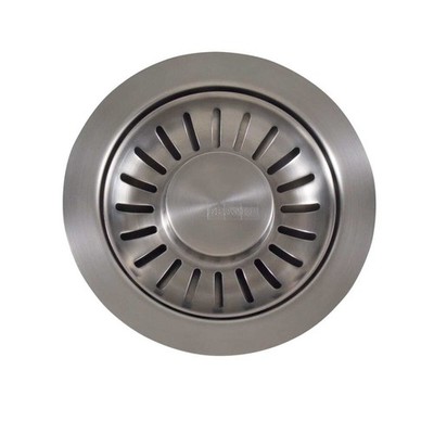 Franke 906SN 3-1/2'' Universal Sink Strainer Drain Basket, Satin Nickel