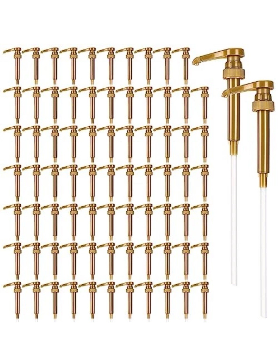 30 Pcs / Pack Coffee Syrup Pump Dispenser Fits 25.4 Oz/750ml TORANI