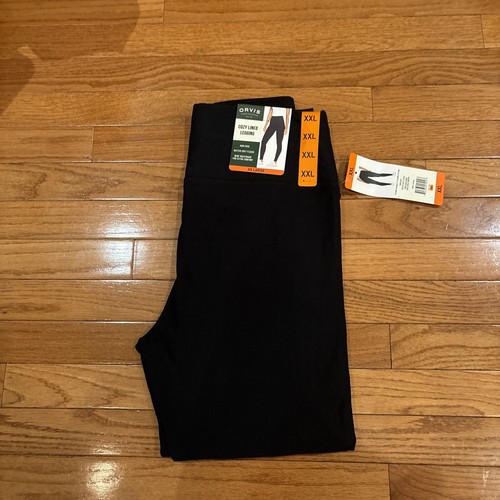 Orvis Cozy Lined Legging Damen XXL Schwarz High Rise Butter Soft Fleece Neu mit Etikett - Bild 8 von 8
