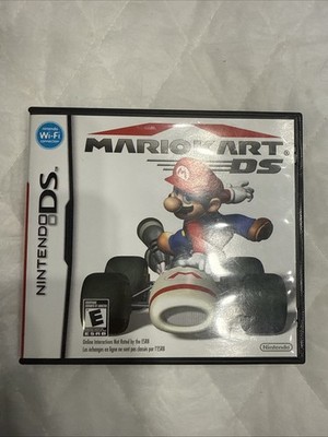 Mario Kart DS Nintendo DS Video Game Case Manual Racing E Wi-Fi NTSC-U/C