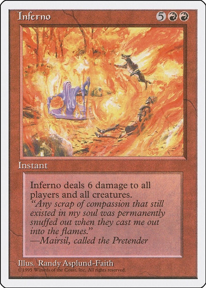 NM - Inferno [4ED - 205] Fourth Edition