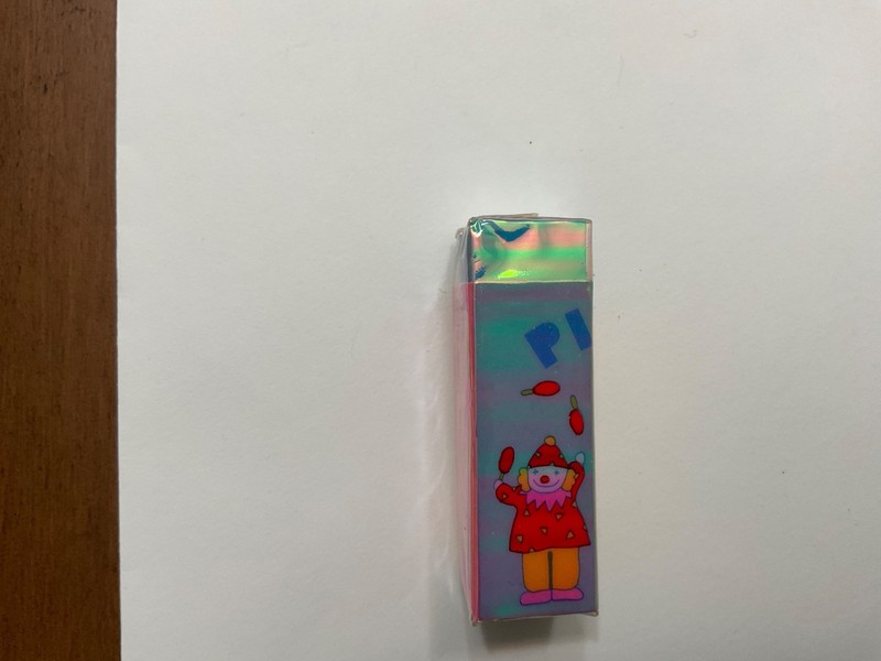 Retro Japan Eraser Pierrot Rabbit Old Vintage Rare