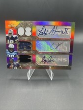 2008 Triple Threads Chris Johnson/Ray Rice/ Felix Jones Triple RPA/36 (RC) 🔥