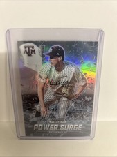 Bryce Miller 2021 Panini Prizm Draft Power Surge Silver Prizm #PS-BM Texas A&M