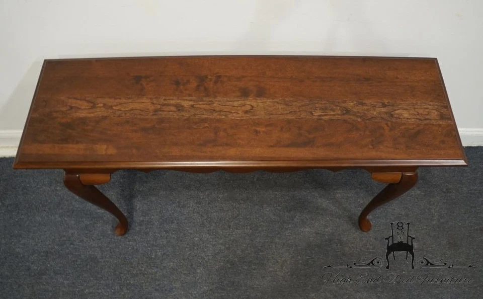 BROYHILL FURNITURE Solid Cherry Traditional Style 52" Accent Sofa Table 794-2608 - Image 4 of 4