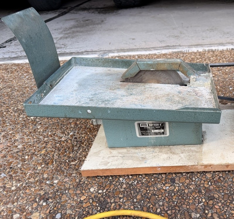 RAYTECH LAPIDARY 6” SAW Type L-6S