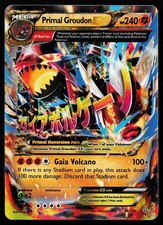 Primal Groudon EX 86/160 Holo XY Primal Clash Pokémon Card