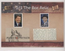 2018 The Bar Relic 1/1 Ronald Reagan Frank Sinatra 1l2