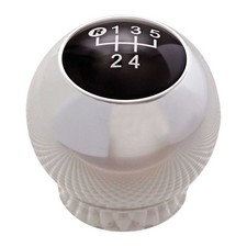 Richbrook Speed Top Car Gear Knob Silver Alloy- Standard Reverse/Lift Up Reverse