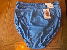 Jockey No Panty Line Promise Periwinkle French Cut Panties- Set of 3- 7-NWT