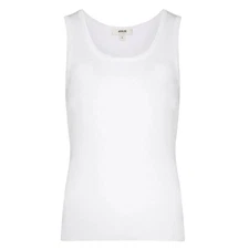 Agolde White Organic Cotton Poppy Tank