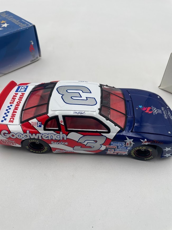 1996アトランタ五輪記念　DIE-CAST MODEL COLLECTION Dale Earnhardt 1996 100 Atlanta Olympics Sports Image 1:24