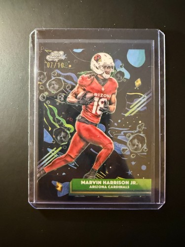 2025 Topps Cosmic Chrome - Marvin Harrison Jr. #3 Black Eclipse Refractor /10