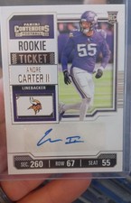2023 Panini Contenders - Rookie Ticket Andre Carter II #170 (AU, RC)