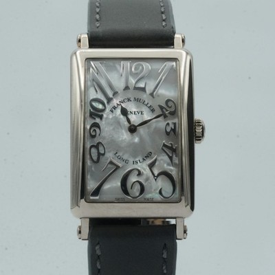 Franck Muller Long Island Women's Watch 952QZ 1 1/32in Quartz White Gold Top