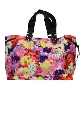 Gaelle Women's GBBDA430B Black Multicolor Sea Bag