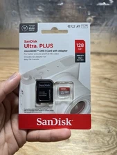 SanDisk Ultra PLUS 128GB microSD MicroSDXC UHS-I Memory Card