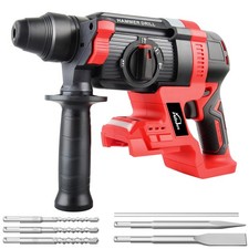 Cordless Rotary Hammer Drill for Milwaukee M18 Battery 1200RPM Brushless