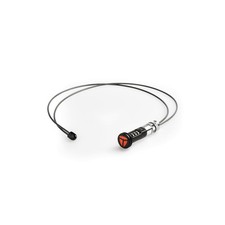 Steering lock bike lock in handlebar length 130 cm, cable with combination