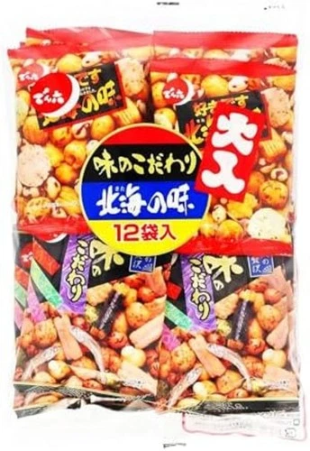 Denroku Oiri Pair Pack Aji no Kodawari & Hokkai no Aji Assortment New from Japan - product listing photo