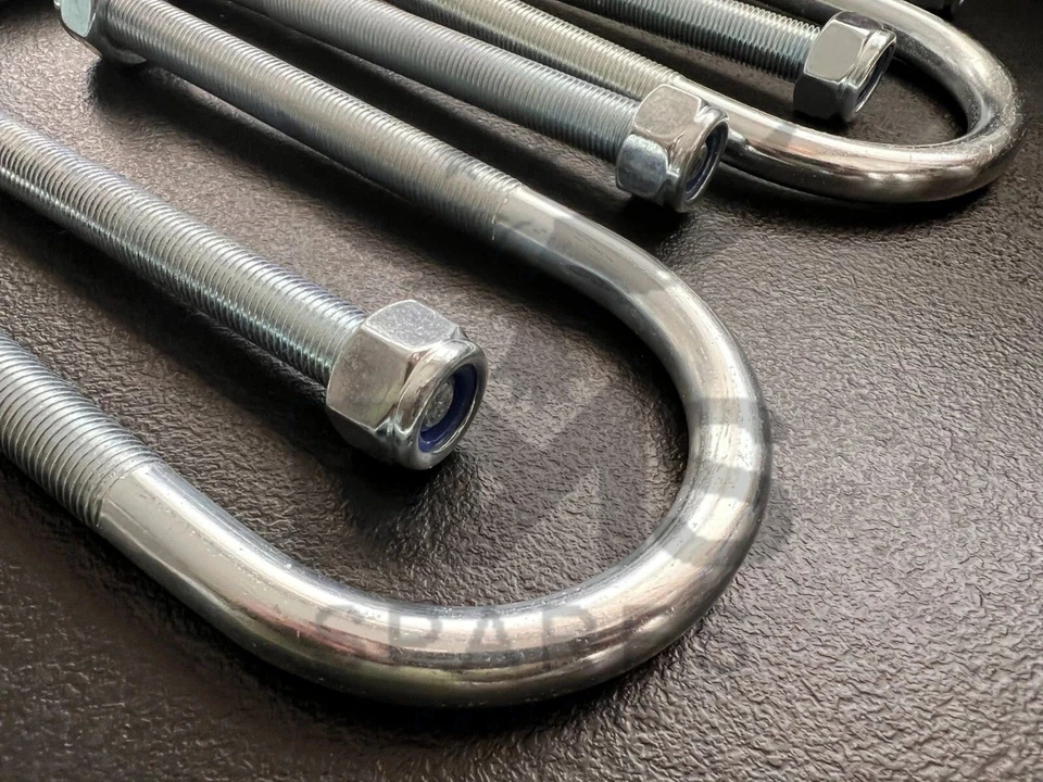 Mercedes Sprinter LT35 1996on 2 Pair of U bolts (4x) with Nuts at best price EMS - Image 3 of 4