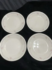 Set of 4 Vintage Corelle English Breakfast 10" Dinner Plates 