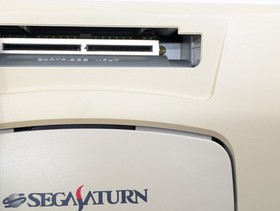 Sega Saturn White HST-3220 NTSC-J Japan Tested w/  MARVEL