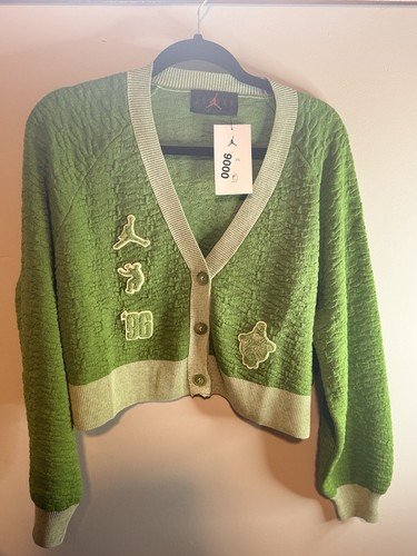Jordan green sweater