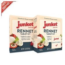 High-Quality Rennet Tablets - 0.23 Ounce Pack of 2 for Perfect Cheese Making