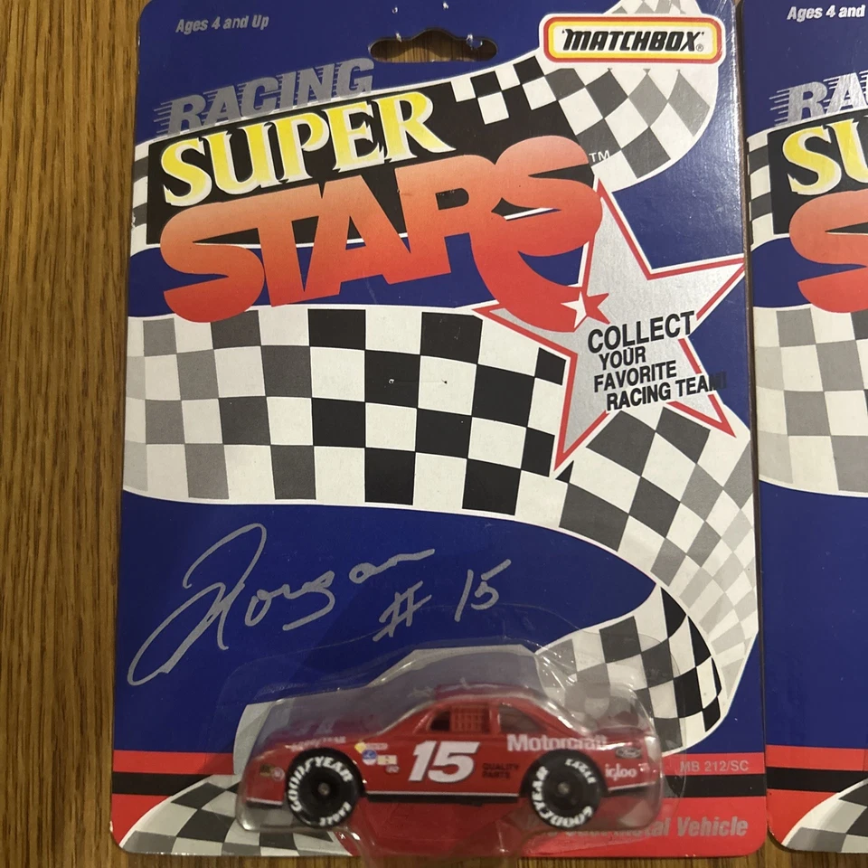 Motorcraft #15 Ford 1/64 Racing Superstars Lot Of 2 91/92 Nascar Diecasts - Image 2 of 4