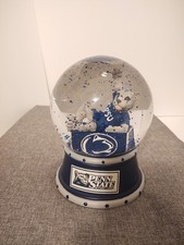 Rare Penn State Nittany Lion Musical Snow Globe