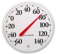 Patio Thermometer Round Outdoor Best Large Garden Numbers High Low Temperatures Patio Thermometer Round Outdoor Best Large Garden Numbers High Low Temperatures
