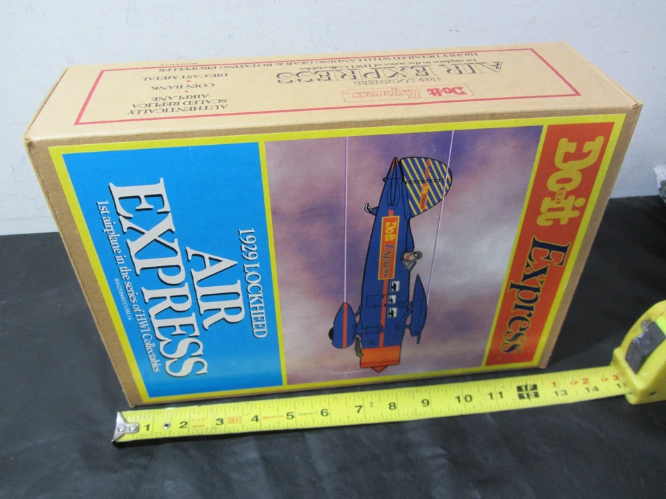 Ertl plane Air Express 1929 Lockheed Do It 1994 Metal Airplane - Image 4 of 4