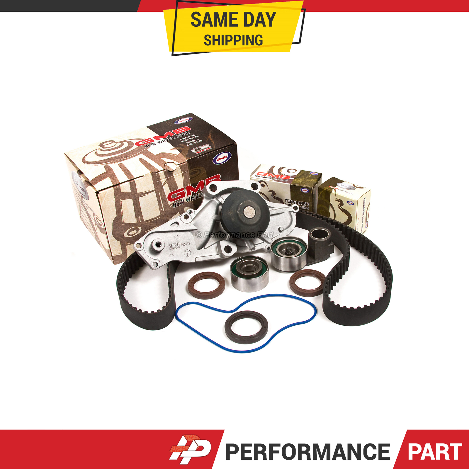 Acura MDX TL RL Honda Odyssey J30A J32A J35A Timing Belt Kit + GMB