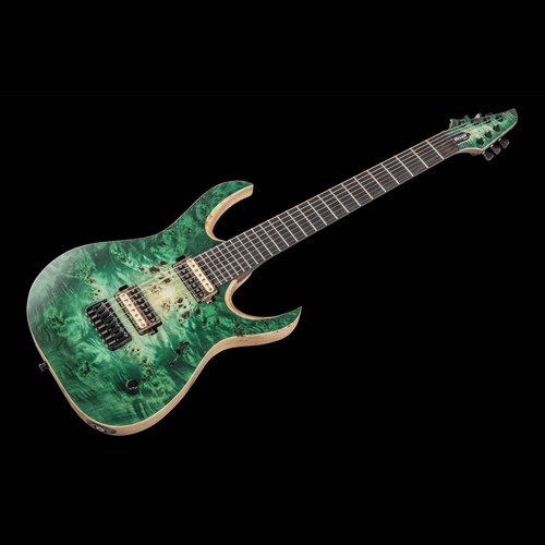 Mayones Duvell 7 Elite Eye Poplar - Trans Natural Fade Green *NEW* - Picture 2 of 12