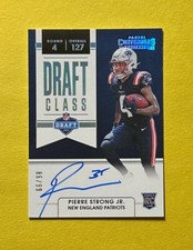2022 PANINI CONTENDERS FOOTBALL PIERRE STRONG JR DRAFT CLASS AUTO /99 #DCA-PST