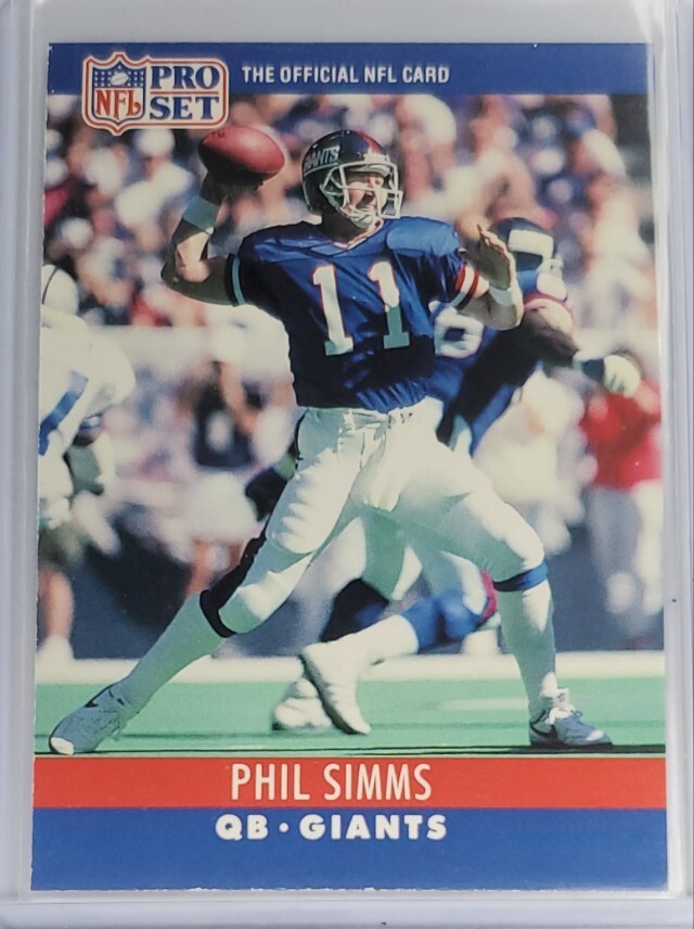 1990 Pro Set FACT Cincinnati Phil Simms 230