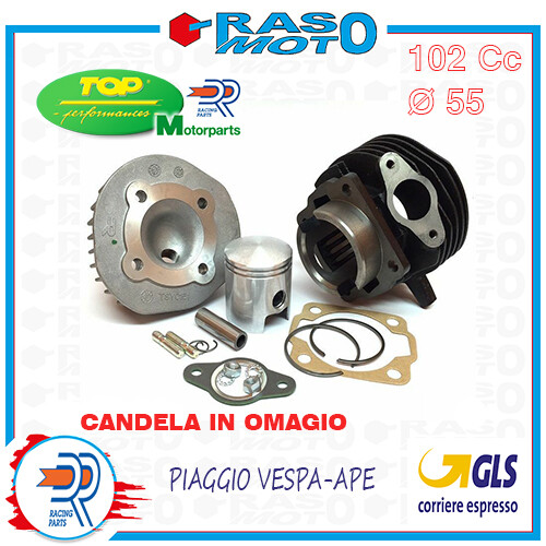 Gruppo Termico DR 102Cc PIAGGIO VESPA FL2 HP 50 2T 91 97 - Main Image
